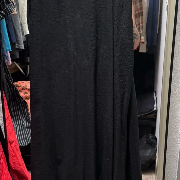Women's Open Back Maxi Dress - A New Day™ Black - Picture 3 of 6